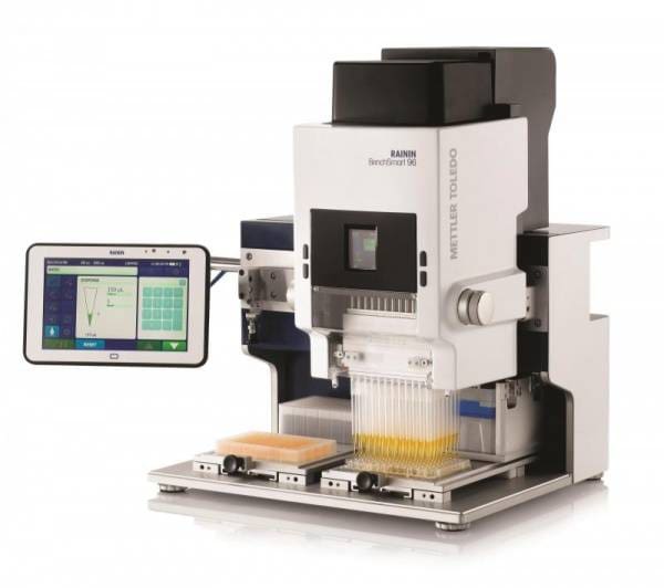 Article image of: BenchSmart – halbautomatisches 96-Kanal-Pipettiersystem