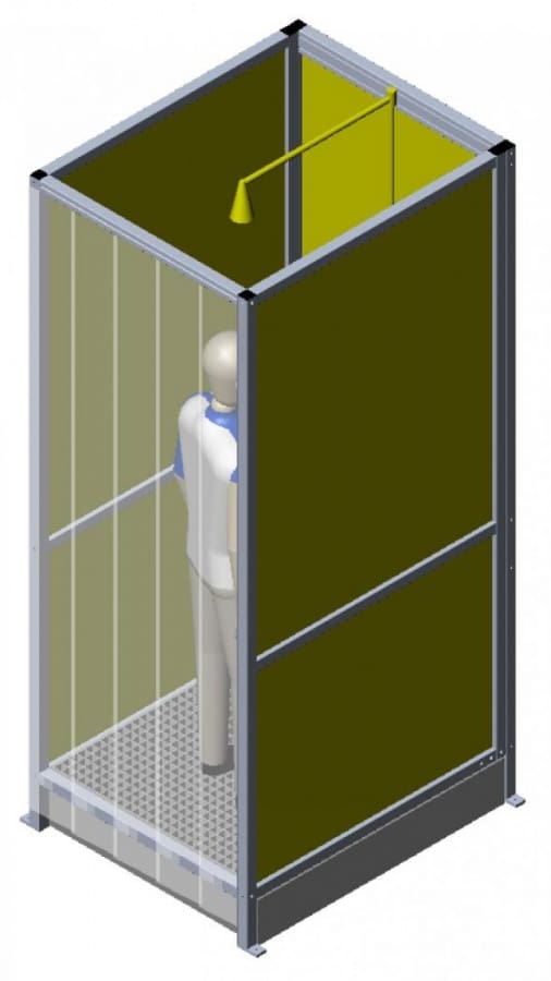Article image of: Nooddouchecabine nu verkrijgbaar bij Steendam