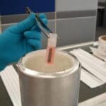 Article image of: Transparentes Kennzeichnungsetikett für Kryoproben