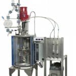 Article image of: Autoclave for polymerisation with distillation set-up