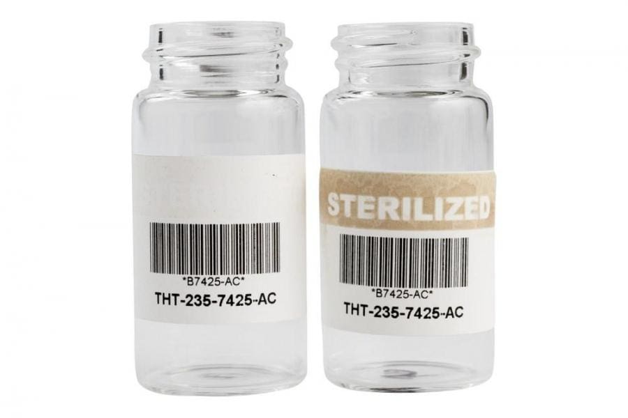 Article image of: Sterilisation indicating label for laboratories