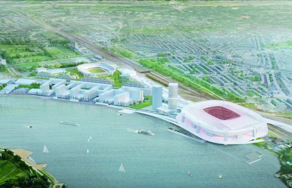 Article image of: Feijenoord Stadion op locatie TLR Laboratorium