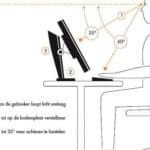 Article image of: Vermoeide ogen? Plaats het beeldscherm lager