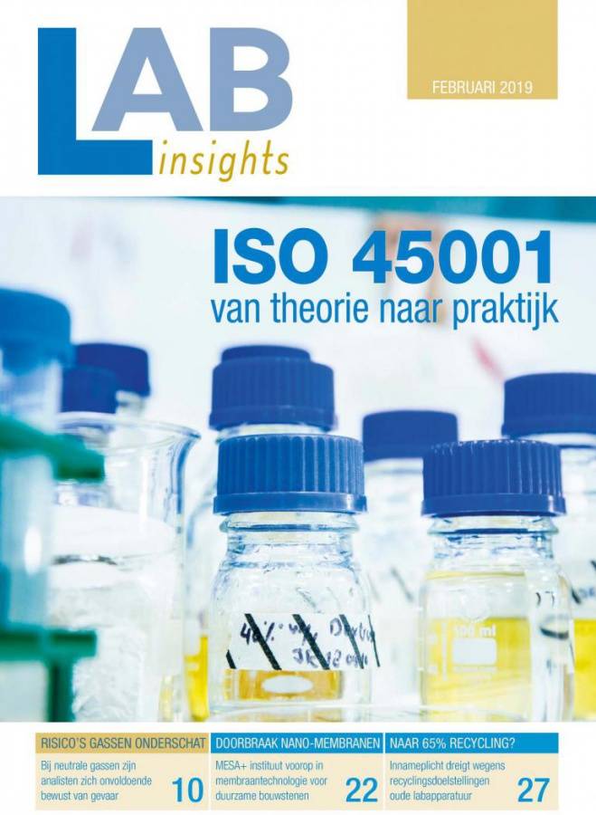 Article image of: LABinsights februari over Veiligheid in het lab