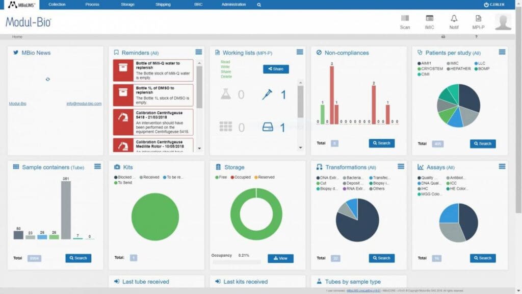 Article image of: MbioLIMS Biobanking Software Update