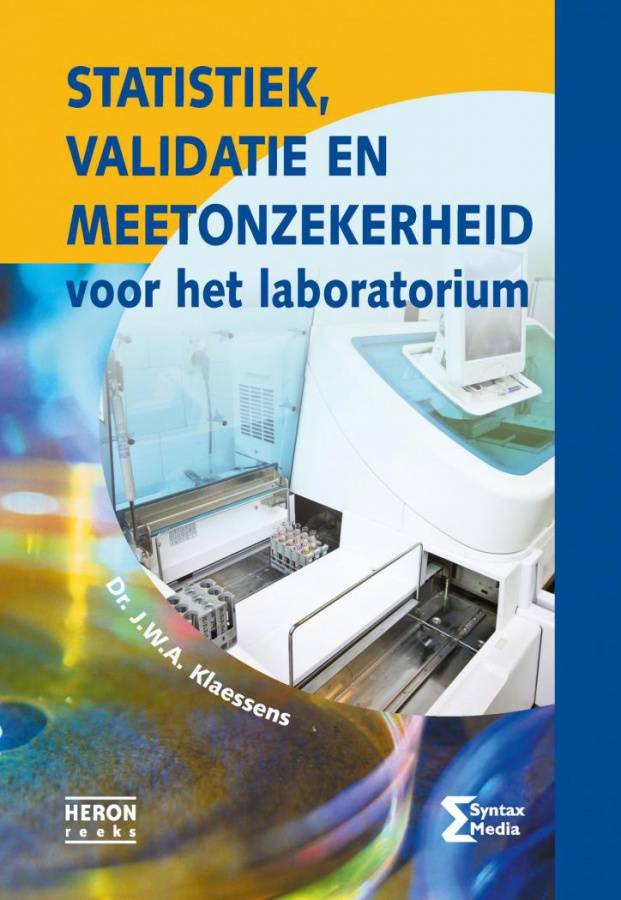 Article image of: Verschijning boek Statistiek, validatie en meetonzekerheid