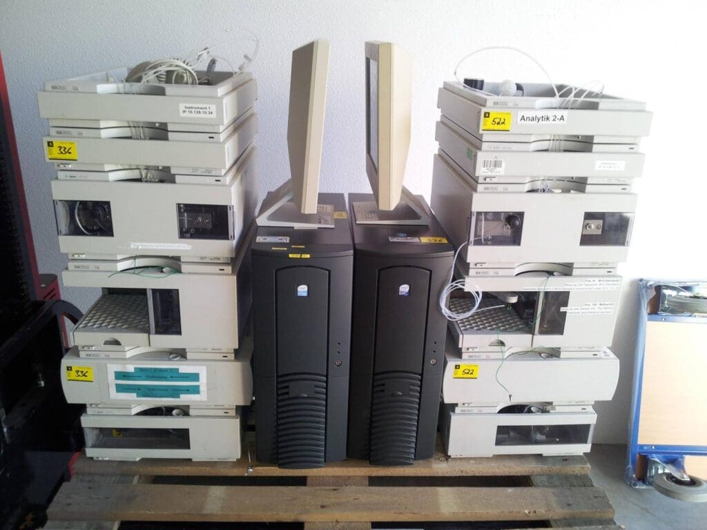 Article image of: Overtallige HPLC systemen worden hergebruikt.