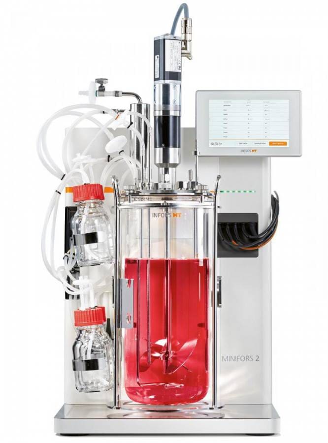 Article image of: Minifors 2, compacte, makkelijke bioreactor