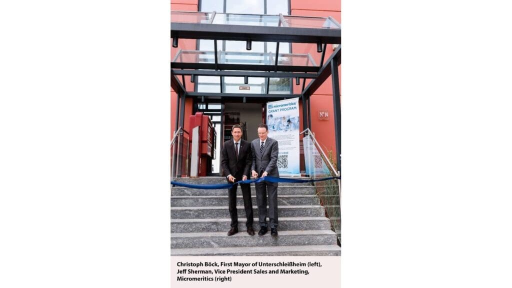 Article image of: Micromeritics Subsidiary Inaugurated in Munich-Unterschleißheim