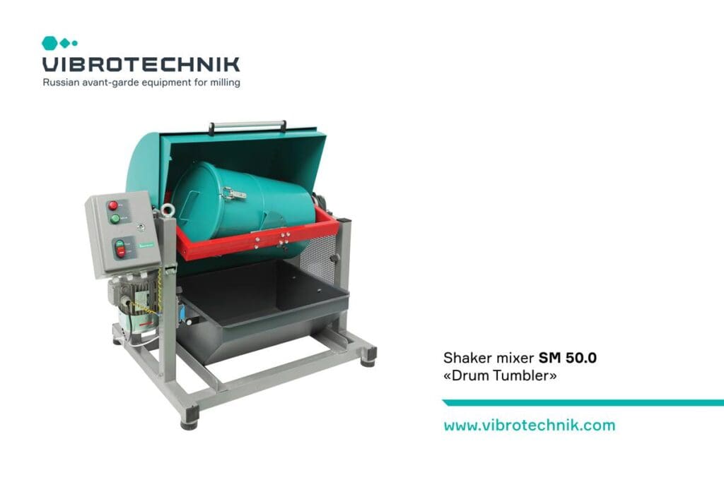 Article image of: Shaker mixers sm 50.0 «Drum tumbler» Vibrotechnik