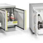 Article image of: Onderbouwkasten integreren in bestaande laboratoriumunit