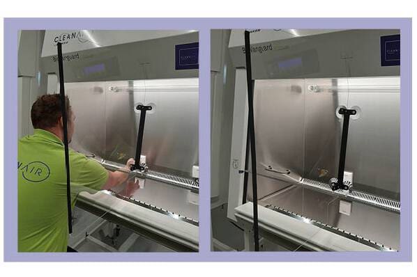 Article image of: Coronaproof samen werken in 1 Biologische veiligheidswerkbank