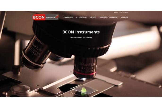 Article image of: Nieuwe website BCON Instruments