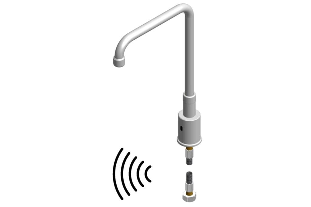 Article image of: Legionellaveilige kraan voor het laboratorium