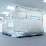 Article image of: Volledig mobiele cleanroom, compleet met kleedruimte