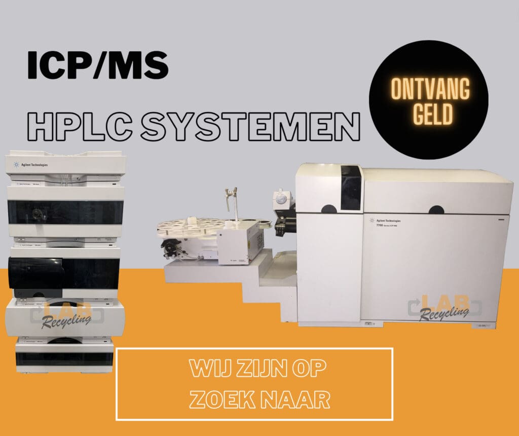 Article image of: Labrecycling is op zoek naar ICP-MS en HPLC