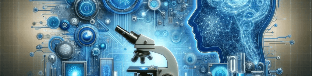 Header visual of : AI in het lab