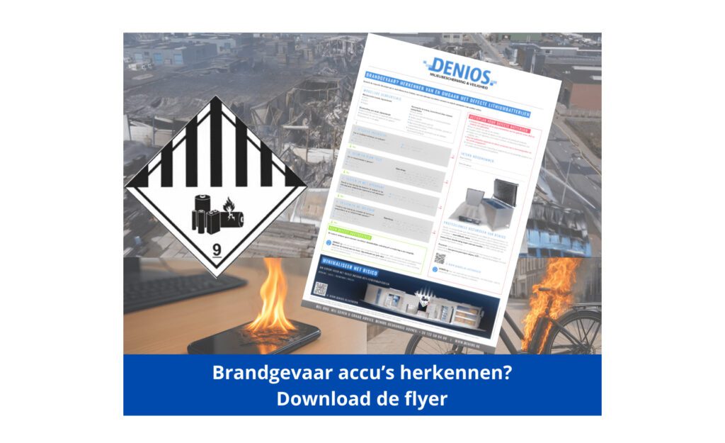 Article image of: Voorkom brandgevaar! Herken en ga veilig om met beschadigde lithiumbatterijen