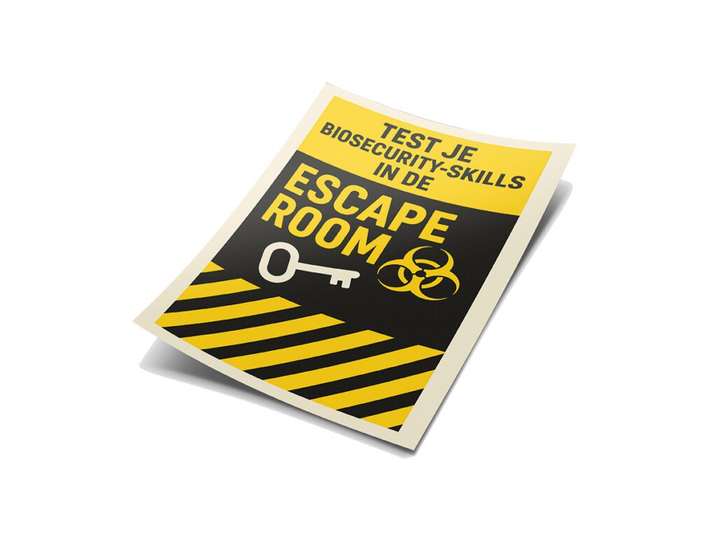 Zo organiseert het RIVM op woensdag een escape room rond biosecurity