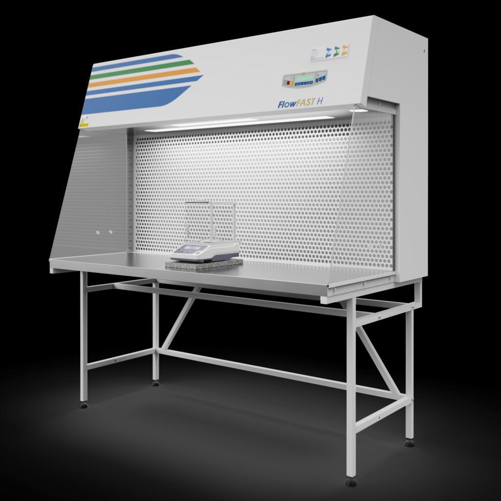 Veilig en nauwkeurig poeders afwegen