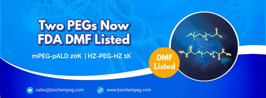FDA DMF Listings for Two Key PEG Derivatives