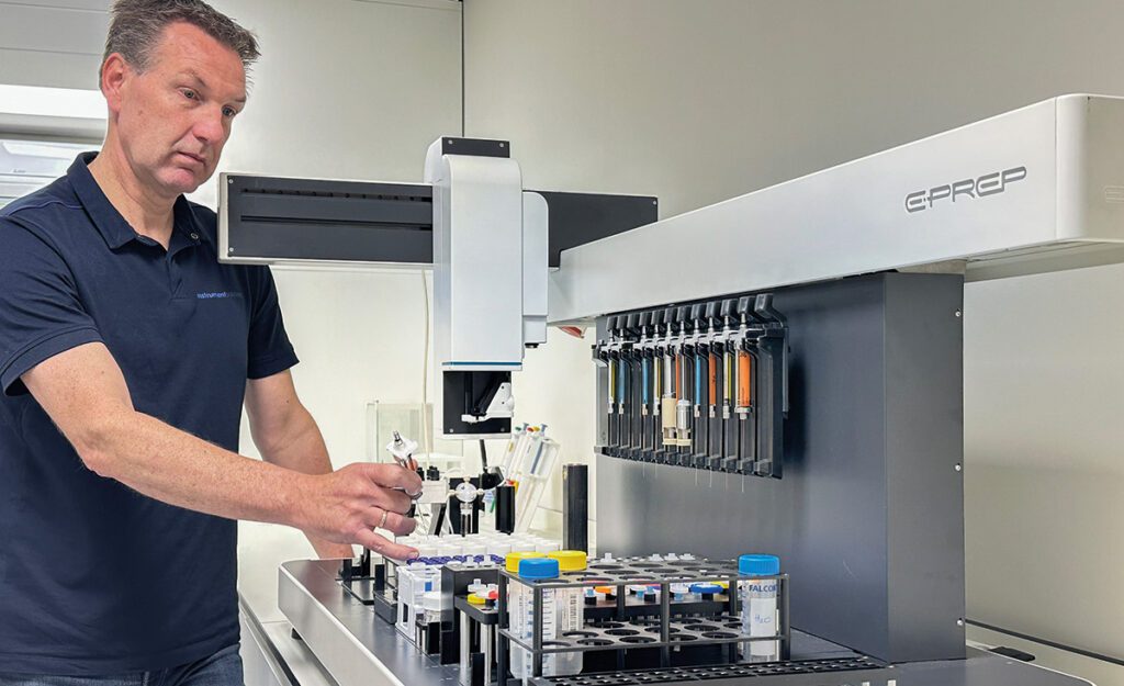 Article image of: PFAS-metingen: efficiënte en betrouwbare sample prep met robottechnologie