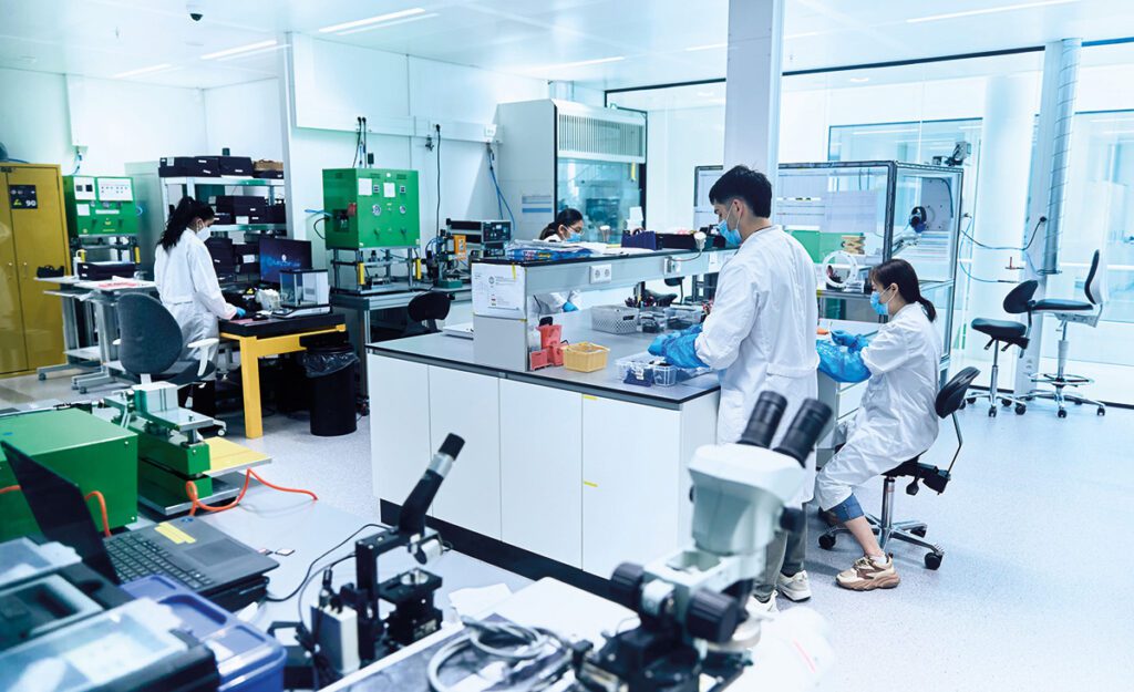 De R&D-afdeling van LeydenJar