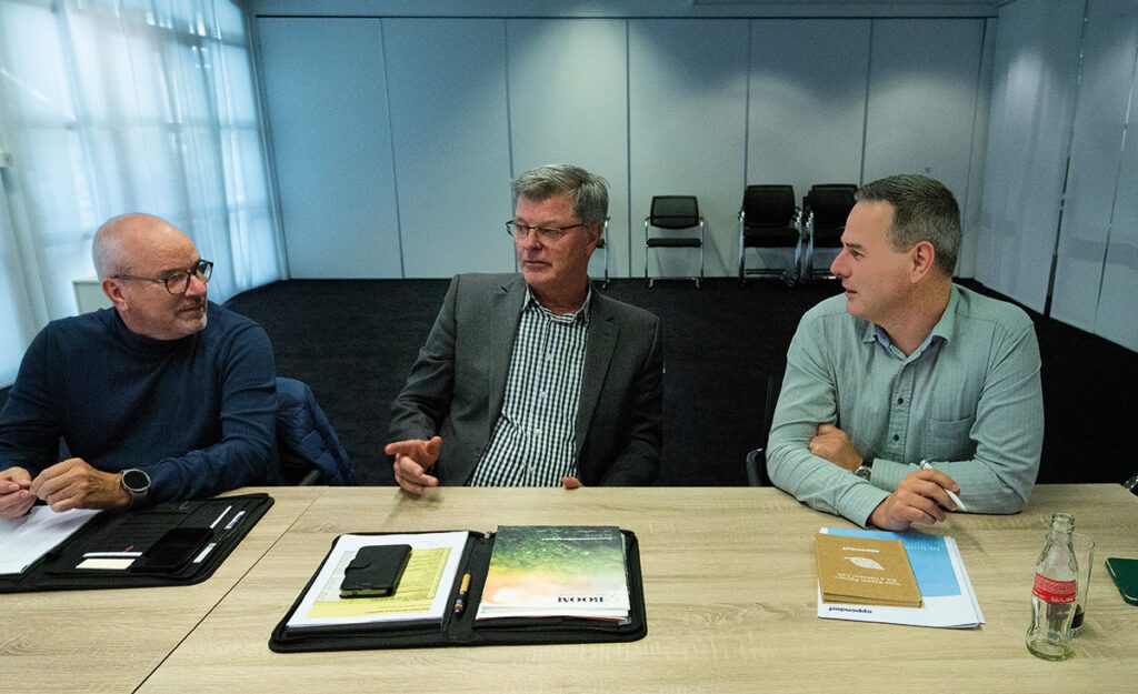 Wick Favier (Boom) Alex Oostema (Boom), Edwin Bunte (Eppendorf Nederland)