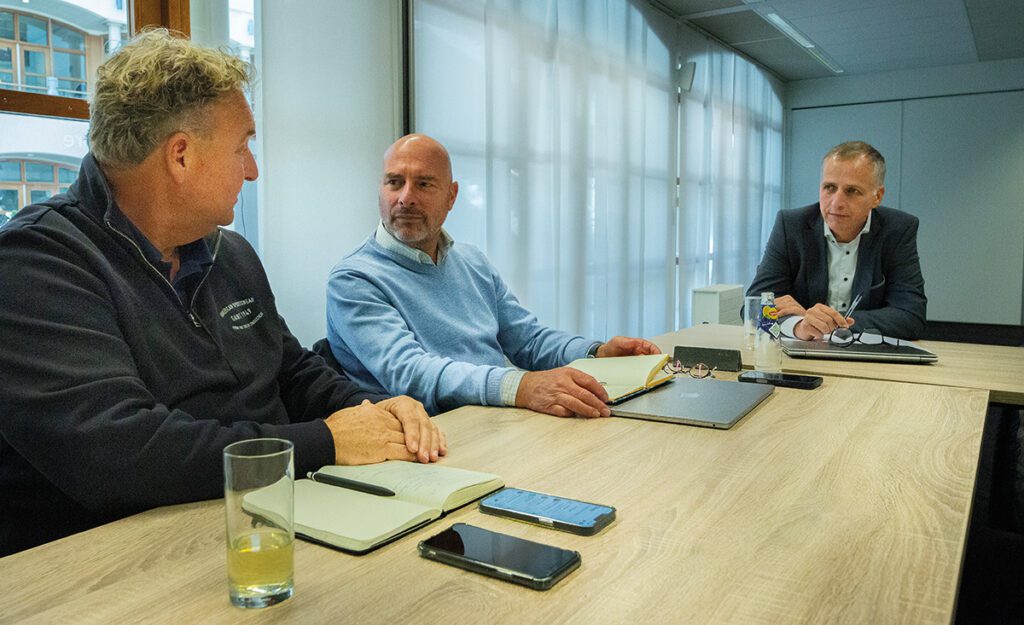 Diko Strietman (Baker Europe), Harald Hilbelink (Haier Biomedical Europe), Michiel Godschalk (Salm en Kipp)