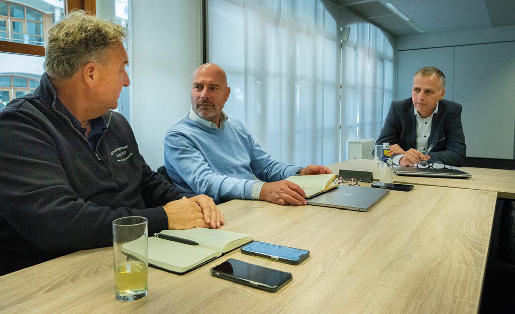 Diko Strietman (Baker Europe), Harald Hilbelink (Haier Biomedical Europe), Michiel Godschalk (Salm en Kipp)