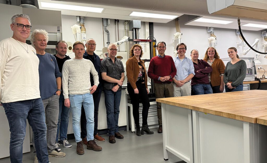 Het Circolab-team tijdens de kick-off