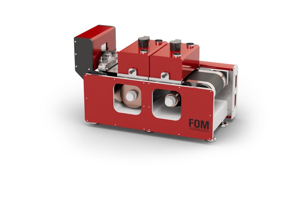Article image of: FOM omicronR2R, een nieuwe benchtop R2R coater