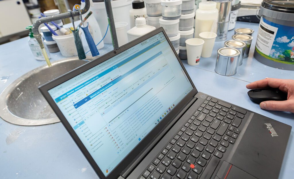 Binnen iVention iLes kan de R&D-afdeling snel recepturen testen en doorrekenen