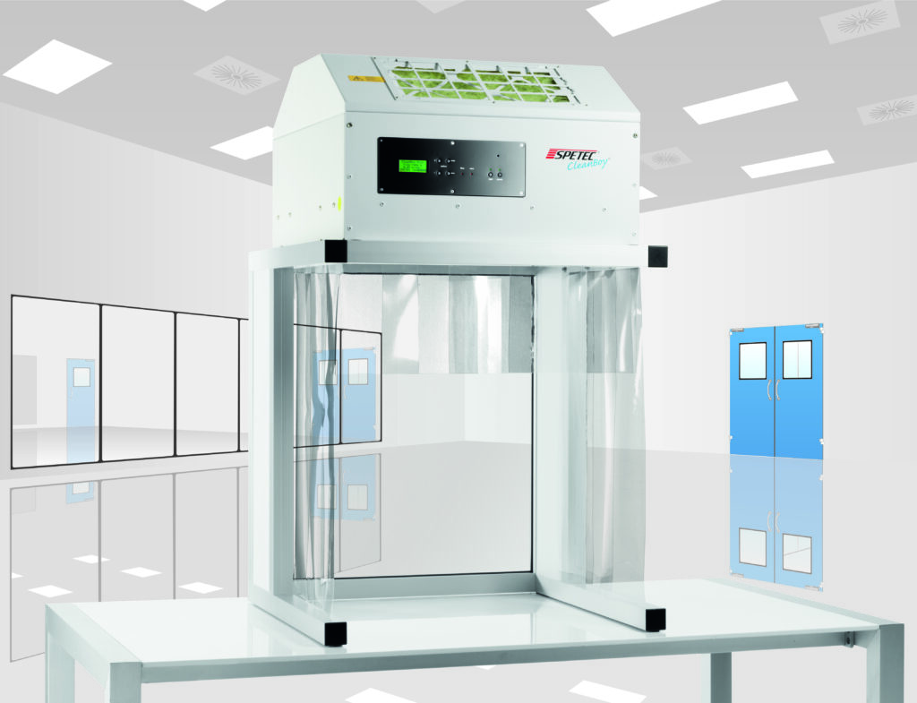 Article image of: CleanBoy as a cost-effective and portable clean room alternative