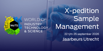 Article image of: X pedition Sample Management: van sample handling tot traceability, grip op elke stap