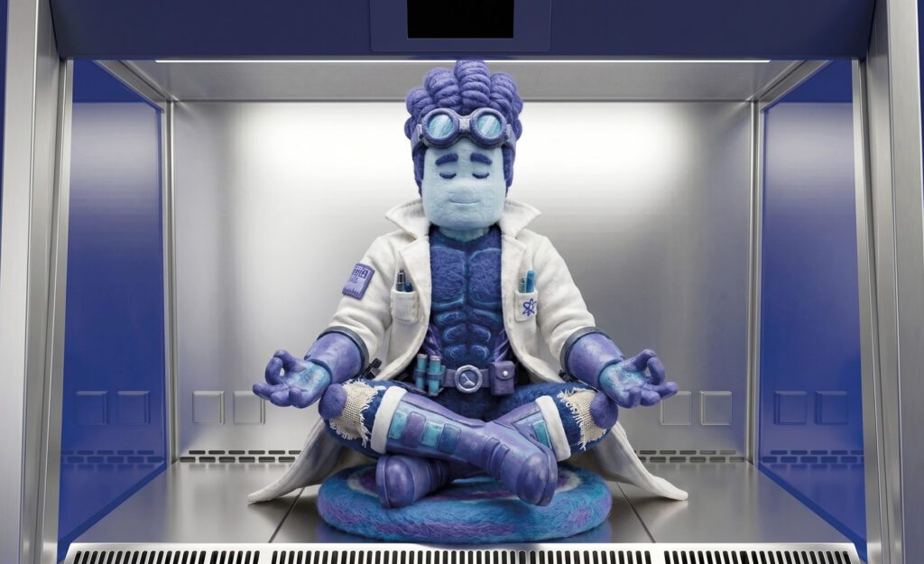 Article image of: Ruimte voor pipetteerrobot in kast