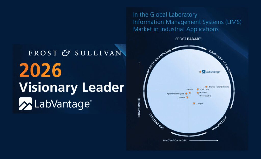 Article image of: LabVantage named visionary leader in life sciences and industrial LIMS
