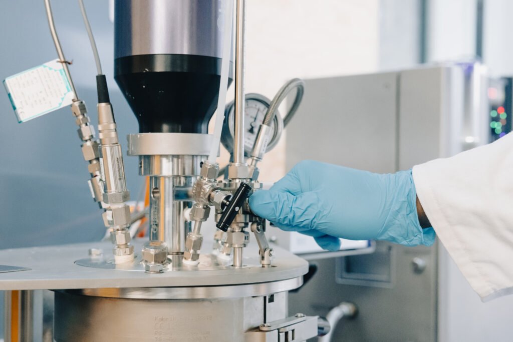 Büchi drukreactor voor CO2 toepassingen