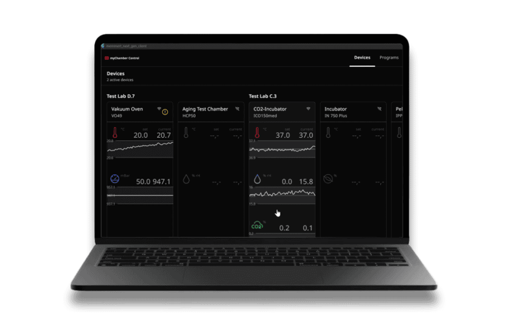 Article image of: Memmert myChamber: meer controle over processen en apparatuur